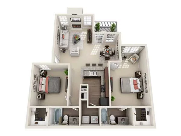 Florence B 1602 floor plan